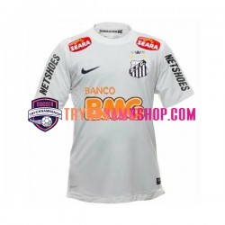 Santos Neymar JR 11 2011-2012 Tröja Retro 1:a Matchställ Män Kortärmad