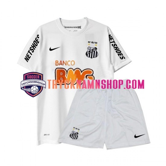 Santos 2011-2012 Tröja Retro 1:a Matchställ Barn Kortärmad
