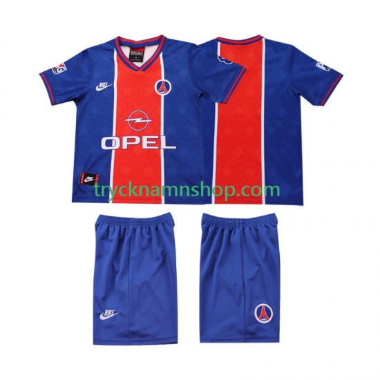 AC Milan 1995 1996 Tröja Retro 1:a Matchställ Barn Kortärmad