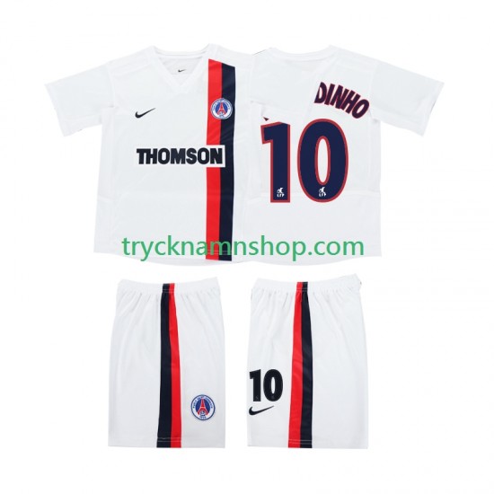 AC Milan RONALDINHO 10 2002 2003 Tröja Retro 2:a Matchställ Barn Kortärmad