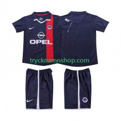 AC Milan 2001 2002 Tröja Retro 1:a Matchställ Barn Kortärmad
