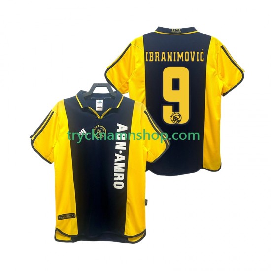AFC Ajax IBRANIMOVIC 9 2000 2001 Tröja Retro 2:a Matchställ Män Kortärmad
