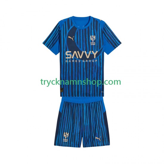 Al Hilal CWC 2025-2026 Tröja 1:a Matchställ Barn Kortärmad