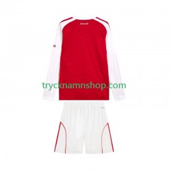 Arsenal 2025-2026 Tröja 1:a Matchställ Barn Långärmad