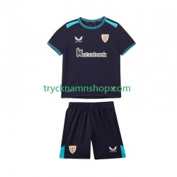 Athletic Bilbao 2025-2026 Tröja 2:a Matchställ Barn Kortärmad