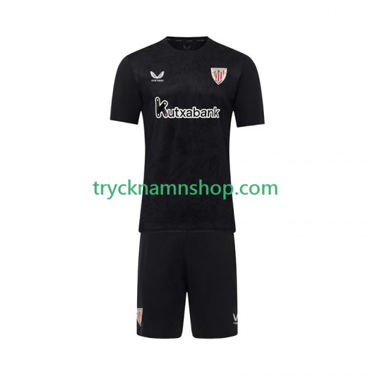 Athletic Bilbao Målvakt 2025-2026 Tröja 1:a Matchställ Barn Kortärmad