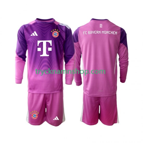 FC Bayern München Målvakt 2025-2026 Tröja 4:e Matchställ Barn Långärmad