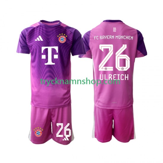 FC Bayern München Målvakt Sven Ulreich 26 2025-2026 Tröja 4:e Matchställ Barn Kortärmad