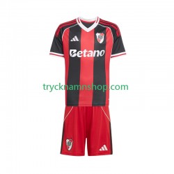 CA River Plate 2025-2026 Tröja 2:a Matchställ Barn Kortärmad