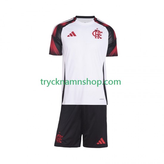 CR Flamengo 2025-2026 Tröja 2:a Matchställ Barn Kortärmad