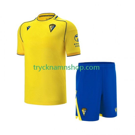 Cadiz CF 2025-2026 Tröja 1:a Matchställ Barn Kortärmad