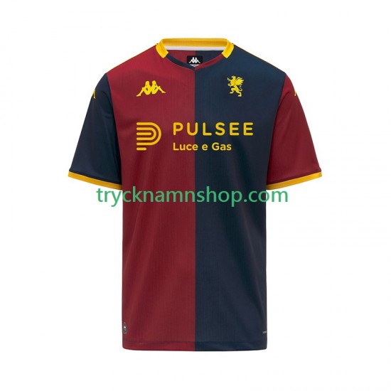 Genoa 2025-2026 Tröja 1:a Matchställ Män Kortärmad