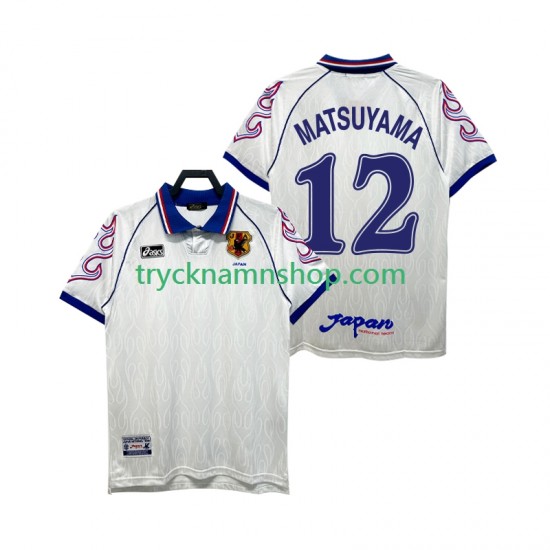 Japan MATSUYAMA 12 1998 Tröja Retro 2:a Matchställ Män Kortärmad