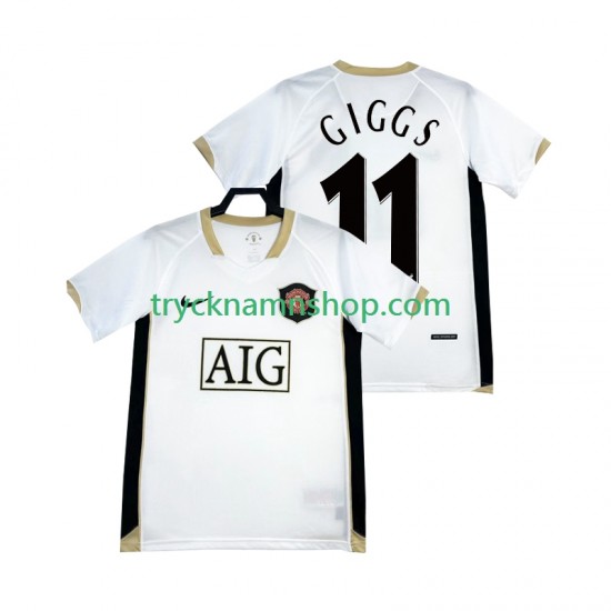 Manchester United GIGGS 11 2006-2007 Tröja Retro 2:a Matchställ Män Kortärmad