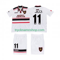 Manchester United GIGGS 11 1998 Tröja Retro 2:a Matchställ Barn Kortärmad