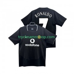 Manchester United RONALDO 7 2002 2004 Tröja Retro 2:a Matchställ Män Kortärmad