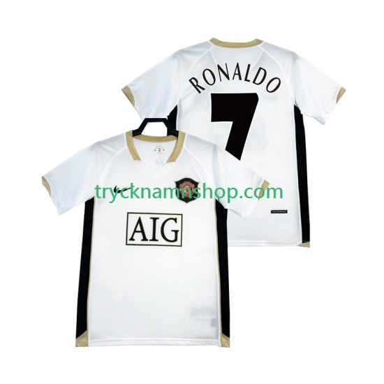 Manchester United RONALDO 7 2006-2007 Tröja Retro 2:a Matchställ Män Kortärmad
