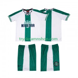 Nigeria 1996 Tröja Retro 2:a Matchställ Barn Kortärmad