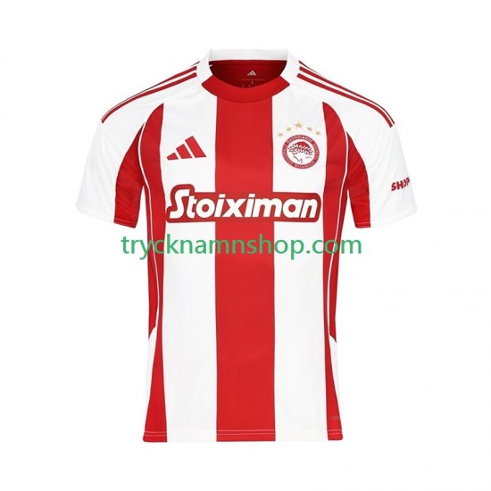 Olympiacos 2025-2026 Tröja 1:a Matchställ Män Kortärmad
