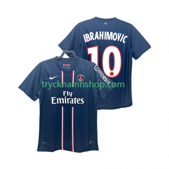 Paris Saint-Germain IBRAHIMOVIC 10 2012 2013 Tröja Retro 1:a Matchställ Män Kortärmad