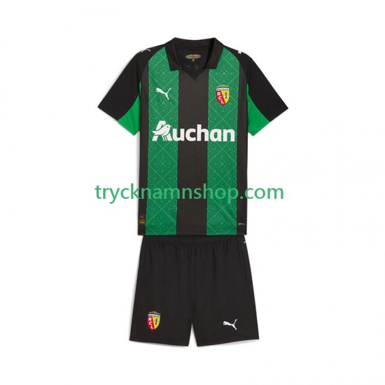 RC Lens 2025-2026 Tröja 2:a Matchställ Barn Kortärmad