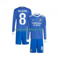 Real Madrid Valverde 8 2025-2026 Tröja 3:e Matchställ Barn Långärmad