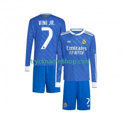 Real Madrid Vinicius Junior 7 2025-2026 Tröja 3:e Matchställ Barn Långärmad