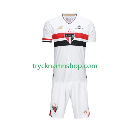 São Paulo 2025-2026 Tröja 1:a Matchställ Barn Kortärmad