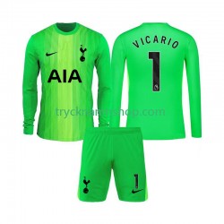 Tottenham Hotspur Målvakt Guglielmo Vicario 1 2025-2026 Tröja 1:a Matchställ Barn Långärmad