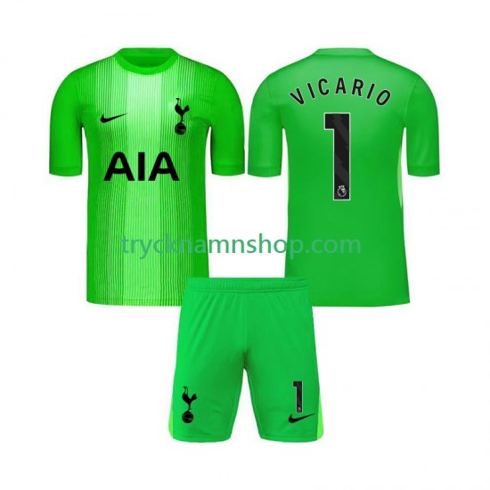 Tottenham Hotspur Målvakt Guglielmo Vicario 1 2025-2026 Tröja 1:a Matchställ Barn Kortärmad