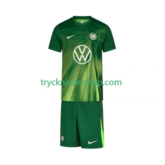 VfL Wolfsburg 2025-2026 Tröja 1:a Matchställ Barn Kortärmad