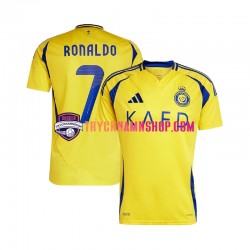Al Nassr Cristiano Ronaldo 7 2024-2025 Tröja 1:a Matchställ Män Kortärmad