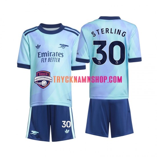 Arsenal Sterling 30 2024-2025 Tröja 3:e Matchställ Barn Kortärmad