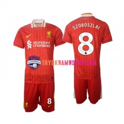 Liverpool Szoboszlai 8 2024-2025 Tröja 1:a Matchställ Barn Kortärmad