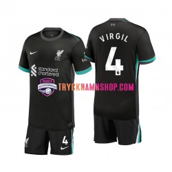 Liverpool Virgil 4 2024-2025 Tröja 2:a Matchställ Barn Kortärmad