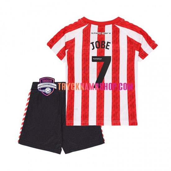 Sunderland Jobe Bellingham 7 2024-2025 Tröja 1:a Matchställ Barn Kortärmad